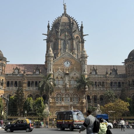 H3 Act 1 Pic 4- historic-chhatrapati-shivaji-maharaj-terminus-building-with-street-traffic-during-the-mumbai-full-day-tour
